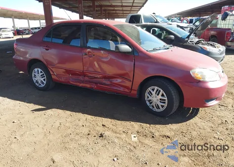 2003 Toyota Corolla Le z USA, uszkodzony, nr VIN JTDBR32E930042356